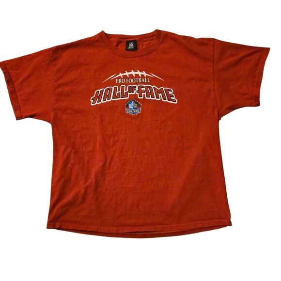 Y2K NFL Team Apparel XL T Shirt Pro Football Hall Of Fame Canton, Ohio 90's - Picture 1 of 8